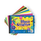Livro criativo A3 120g 8 cores com 32 folhas - Romitec Livro criativo A3 120g 8 cores com 32 folhas - Romitec