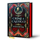 Livro - Crime e Castigo - Dostoiévski | Luxo Capa Dura Livro - Crime e Castigo - Dostoiévski | Luxo Capa Dura