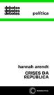 Livro - Crises da república