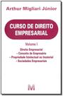 Livro - Curso de direito empresarial - Volume I - 1 ed./2018