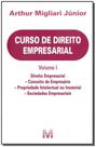 Livro - Curso de direito empresarial - Volume I - 1 ed./2018