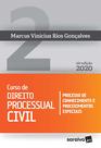 Livro - Curso de Direito Processual Civil - Vol. 2 - 16ª edição de 2020