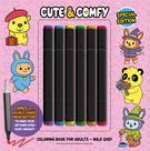 Livro - Cute & Comfy Coloring Book for Adults - Special Edition - Livro de Colorir Adulto