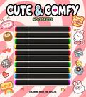 Livro - Cute & Comfy New Edition - No Stress - Livro de Colorir Adulto