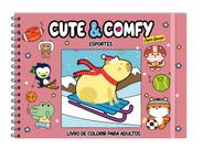 Livro - Cute & Comfy Super Special - Livro de Colorir Adulto - Esportes ao Ar Livre - Capa Holográfica Livro - Cute & Comfy Super Special - Livro de Colorir Adulto - Esportes ao Ar Livre - Capa Holográfica