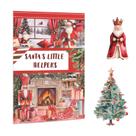 Livro de adesivos Dizdkizd 218 Christmas Die Cut Stickers