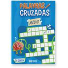 Livro de Atividades Cruzadinhas Nível Médio Pacote com 10