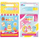 Livro de atividades Scentco Water Magic reutilizável com pincel perfumado