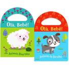 Livro de Banho Para Bebês Com Alça Animaizinhos Kit 2 Vols Livro de Banho Para Bebês Com Alça Animaizinhos Kit 2 Vols