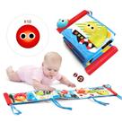 Livro de bebê de tecido macio Yookidoo Lights & Music de 0 a 12 meses