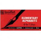 Livro de Caligrafia Elementary Alphabets Speedball