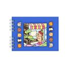 Livro de Colorir Azul Capa Dura Wide0 com 48 Desenhos Papel 180g Laminação Holográfica e Educativo Livro de Colorir Azul Capa Dura Wide0 com 48 Desenhos Papel 180g Laminação Holográfica e Educativo