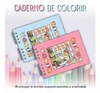 Livro De Colorir Bobbi Good Capa Dura Livro De Desenho Para Pintar Folha A5 180 Gr Brinquedo Ferias Volta As Aulas