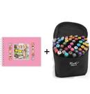 Livro de colorir Bobbie goods + 24 canetinhas touch Livro de colorir Bobbie goods + 24 canetinhas touch