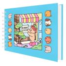 Livro De Colorir Bobbie Goods Capa Dura Com Ursinho Fofo