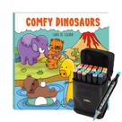 Livro De Colorir Bobbie Goods Tik Tok 48 Páginas Folha 150 Gm2 + 24 Canetinhas Ponta Dupla