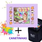 Livro De Colorir Boobie Goods Desenhos Variados Caderno De Desenho Terapia