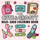 Livro de Colorir Coco Wyo Cute & Groovy - Para Adultos e Crianças Livro de Colorir Coco Wyo Cute & Groovy - Para Adultos e Crianças