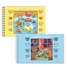 Livro de colorir Comfy e Cozy Blue Azul e Cute e Cozy Amarelo perfeita para aliviar o estresse e se desconectar