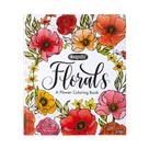 Livro de colorir Crayola Floral Adult 40 páginas para adolescentes e adultos
