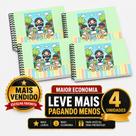 Livro de Colorir Cristão COLORINDO COM JESUS Capa Dura Verde