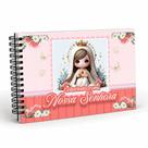 Livro de Colorir Cristão NOSSA SENHORA APARECIDA Capa Dura Rosa