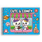 Livro de Colorir Cute & Comfy Super Extra Capa Dura Edição 7