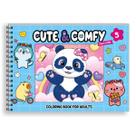 Livro de Colorir Cute & Comfy Super Extra Capa Dura Edições