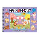 Livro de Colorir Cute & Comfy Super Extra Capa Dura Edições