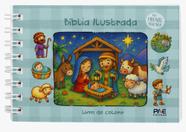 Livro De Colorir Cute E Comfy Bíblia Ilustrada Capa Dura (32 Desenhos)
