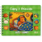 Livro De Colorir Cute E Comfy Capy Dormindo Cd