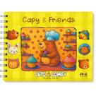 Livro De Colorir Cute E Comfy Capy E Friends Cd