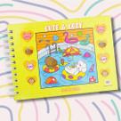 Livro de Colorir Estilo Bobbie Goods Cozy Friends Capa Dura Holográfica 48 Desenhos