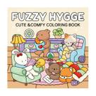Livro de colorir Fuzzy Hygge para adultos e adolescentes para aliviar o estresse