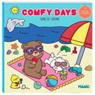 Livro de Colorir Infantil Comfy Days Estilo Bobbie Goods