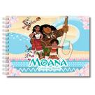 Livro De Colorir Infantil Moana Desenhos Pintura Estilo Bobbie Goods Divertido e Relaxante