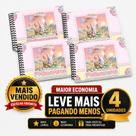 Livro de Colorir Infantil POTINHOS DE PRIMAVERA Capa Dura