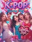 Livro de Colorir K-Pop Estilo Valentine por Annie Mei