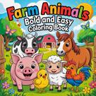 Livro de Colorir Majosta Animais da Fazenda Traços Grossos e Fáceis para Crianças de 2 a 6 Anos Livro de Colorir Majosta Animais da Fazenda Traços Grossos e Fáceis para Crianças de 2 a 6 Anos