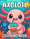 Livro de Colorir Majosta Axolote 50 Páginas Kawaii Fáceis Livro de Colorir Majosta Axolote 50 Páginas Kawaii Fáceis