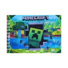 Livro De Colorir Minecraft Bobbie Goods 50 Folhas Capa Dura180G