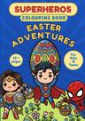 Livro de colorir Super-heróis na Páscoa Livro de colorir Super-heróis na Páscoa