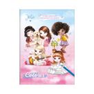 Livro de Colorir Tilibra Jolie 200mm x 275mm Livro de Colorir Tilibra Jolie 200mm x 275mm