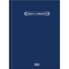 Livro de Conta Corrente Capa Dura Grande 100 Folhas