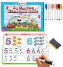 Livro de exercícios ALIANFLY Atividades de aprendizagem pré-escolar Toddler Prek