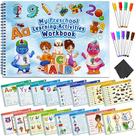 Livro de exercícios Curious 2 Learn Toddler Preschool 4 anos para menino +3 anos Livro de exercícios Curious 2 Learn Toddler Preschool 4 anos para menino +3 anos
