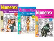 Livro De Passatempos Coletânea Numerex Fácil Médio Difícil