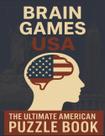 Livro de Passatempos Independently Published Brain Games USA 500+ Livro de Passatempos Independently Published Brain Games USA 500+