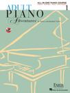 Livro de piano Faber Piano Adventures Curso tudo-em-um para adultos 1
