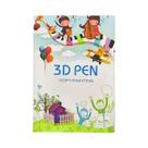 Livro De Pintura Com Caneta 3D Com Modelos Gráficos E Tutoriais, Placa Transparente De PVC Com